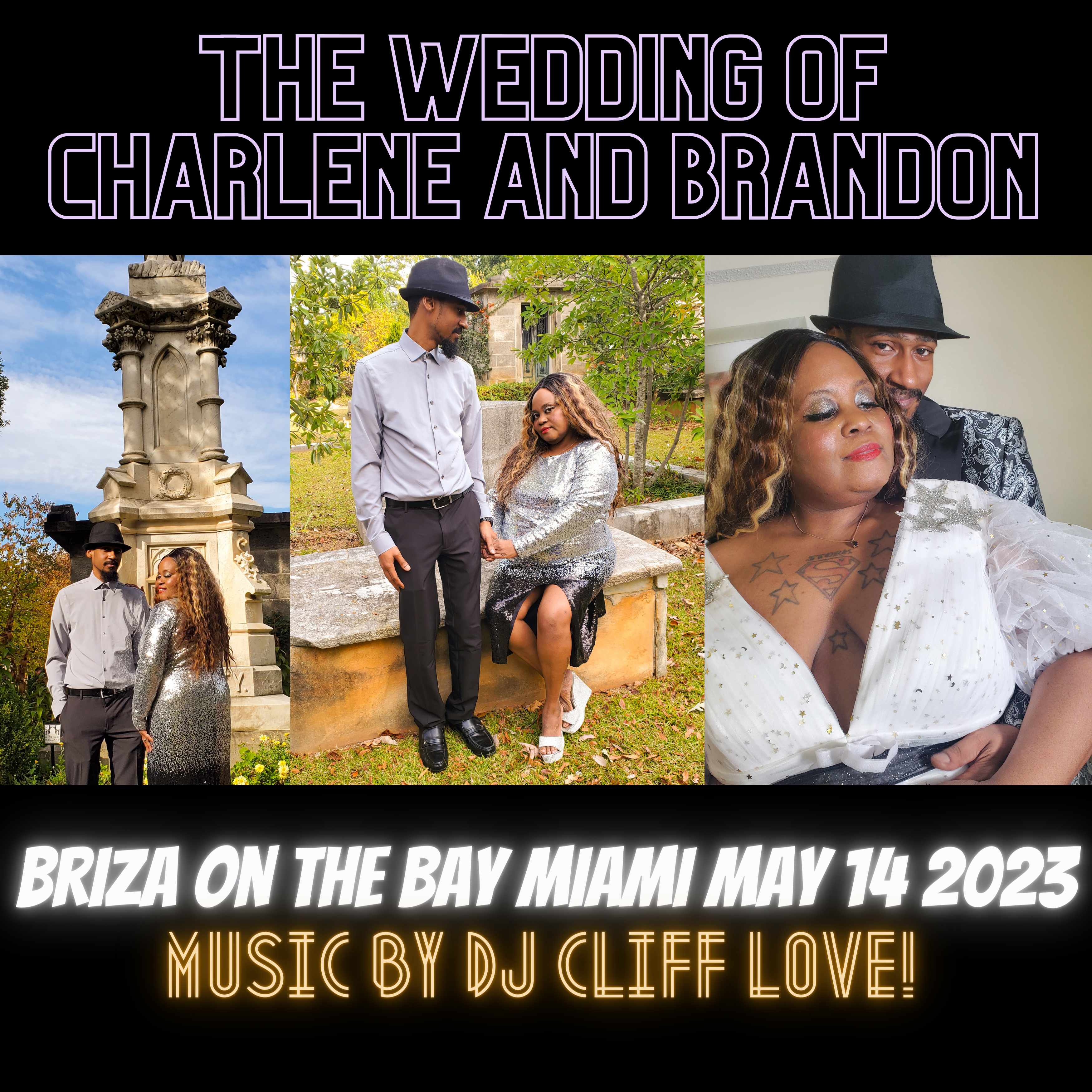 The wedding of Charlene and Brandon